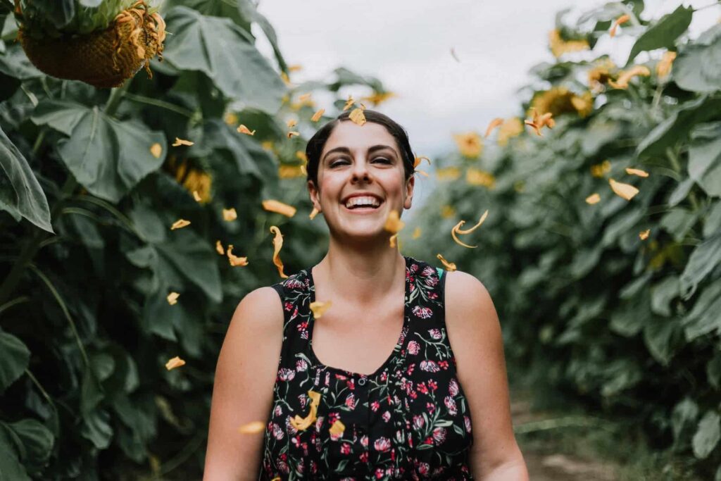 Mujer feliz