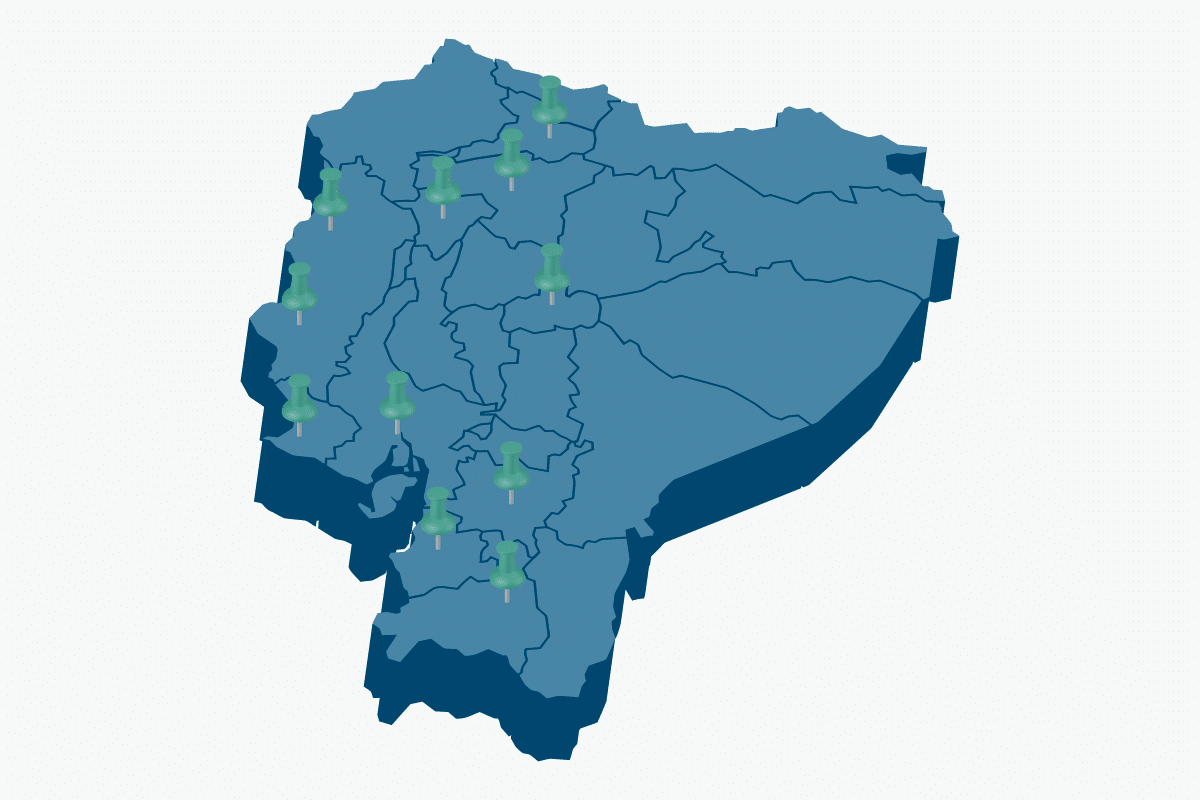 Mapa Ecuador