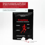 Creatina Monohidratada - mezcle una cucharada en 200-350ml de agua o su bebida favorita