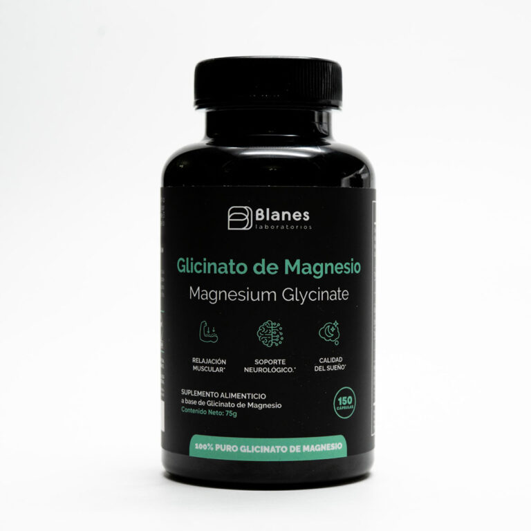 Glicinato de Magnesio suplemento alimenticio