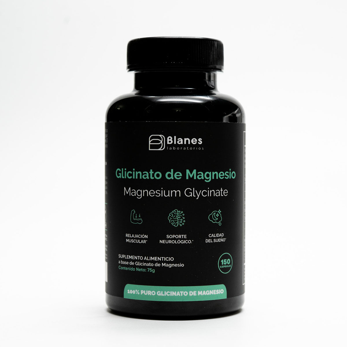 Glicinato de Magnesio suplemento alimenticio